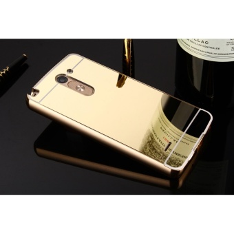 Gambar Luxury Metal Frame And Mirror PC Back Cover Case For LG G3 Stylus   intl