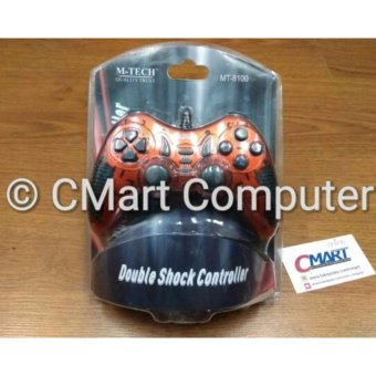 Gambar M TECH Stick Gamepad USB PC Joystick Joystik Controller  MTC MT 8100   Red