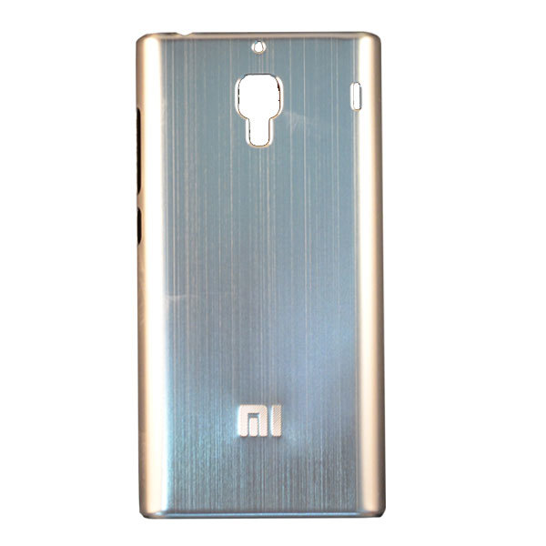 Max Xiaomi Redmi 1S Hard Super Premium Imported Fashion Cool Bumper Design Case - Silver