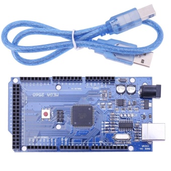 Gambar MEGA 2560 R3 56 Digital I O and 16 Analog Inputs with USB Cable for Arduino   intl
