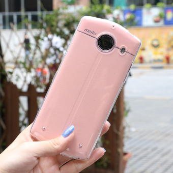 Gambar Meitu M8 M4 transparan semua termasuk soft shell handphone shell