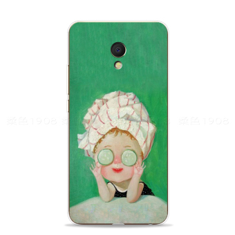 Gambar Meizu e2 kepribadian lembut menyenangkan mencapai shell telepon