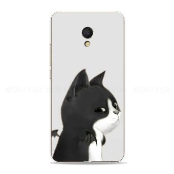 Gambar MEIZU Jepang Dan Korea Selatan Lega Kucing Beberapa Model Handphone Shell Soft Cover