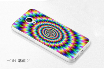 Gambar MEIZU Lengan Silikon Baru Lengan Pelindung Dicat Shell Handphone Shell
