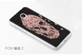 Gambar MEIZU Lengan Silikon Baru Lengan Pelindung Dicat Shell Handphone Shell