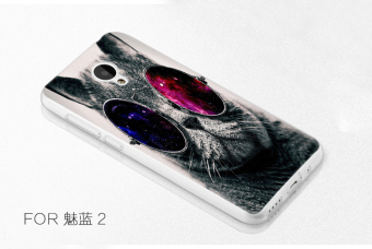 Gambar MEIZU Lengan Silikon Baru Lengan Pelindung Dicat Shell Handphone Shell