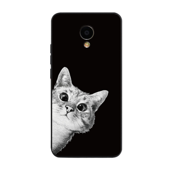 Gambar Meizu lucu silikon lanyard semua termasuk shell telepon shell ponsel soft shell