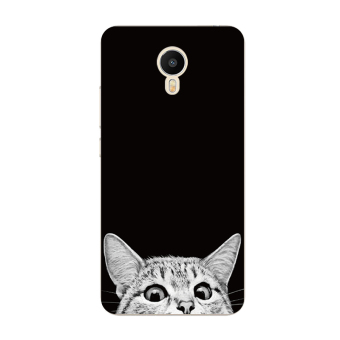 Gambar Meizu lucu silikon lanyard semua termasuk shell telepon shell ponsel soft shell