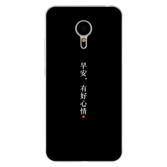 Gambar Meizu mx4 mx5 mx6 teks sederhana beberapa lanyard soft shell