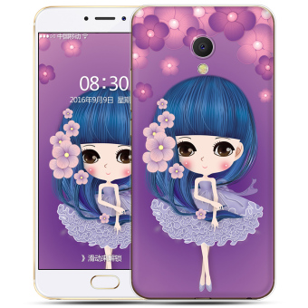 Gambar MEIZU MX6 Silikon Anti Jatuh Casing Casing HP