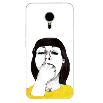 Gambar Meizu note5 gambar lucu lanyard beberapa ponsel shell silikon set