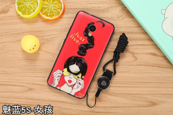 Gambar Meizu note5 rose bunga timbul shell telepon shell