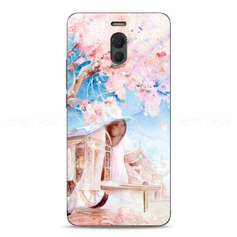 Gambar Meizu note6 sastra merah muda lembut lega shell telepon