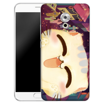 Gambar Meizu pro6plus pro6 kartun silikon transparan pria dan wanita lengan pelindung shell telepon