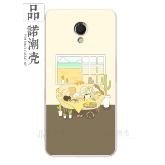 Gambar Meizu pro6s 6plus ultra tipis soft shell shell telepon