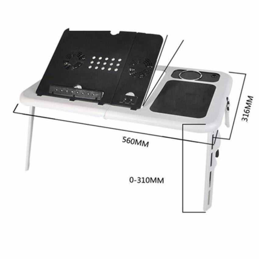image: MEJA LAPTOP LIPAT PORTABLE DENGAN KIPAS PENDINGIN BEST SELLER