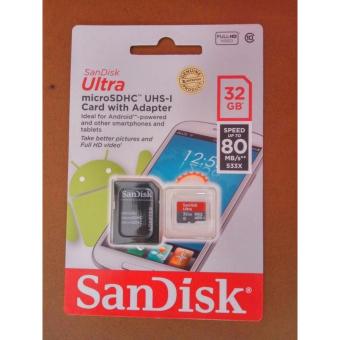 Memory Sandisk 32Gb Class 10 (Speed 80mbs)
