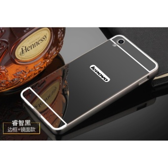 Gambar Metal Bumper and Mirror PC Back Cover Case For Lenovo P70   intl