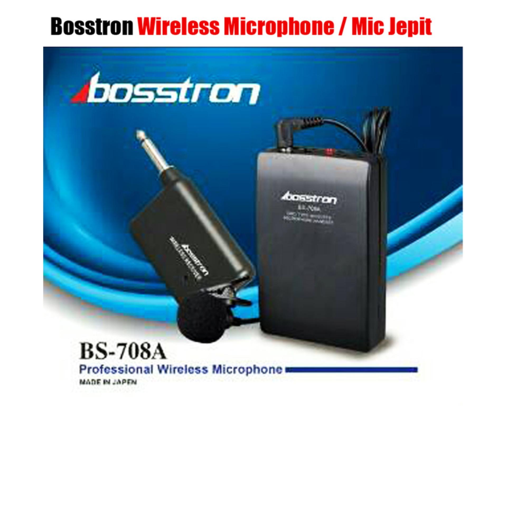 MURAH Mic Jepit Wireless Bosstron