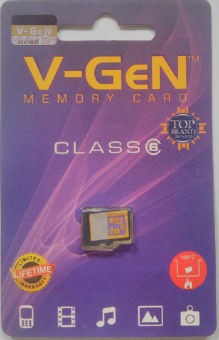 MICRO SD VGEN 2 GB CLASS 6