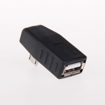 Gambar Micro USB Male to USB Female OTG Adapter Connector for CellphoneTablet PC   intl
