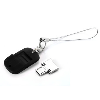Micro USB/USB 2,0 OTG USB Dengan Gantungan Kunci - Hitam -International Mei 2019 - 2 Micro USB/USB 2,0 OTG USB dengan gantungan kunci - hitam -International - 2