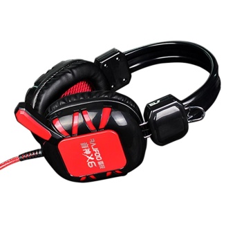 Gambar Microphone Wired Stereo Bass Gaming Headphone Headset Earphone RD   intl