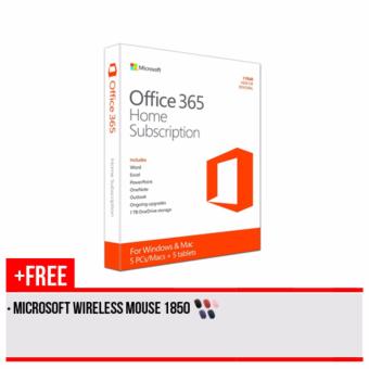 Gambar Microsoft Office 365 Home + WMM 1850