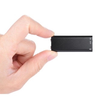 Gambar Mini 8GB USB Digital Audio Voice Recorder Dictaphone MP3MusicPlayer (Black)   intl
