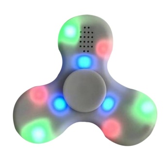 Gambar MINI Bluetooth Spinner Speaker Fingertip Gyro Creative FingerSpinner Funny Spinner Bluetooth Speaker Flashing Lights LED   intl