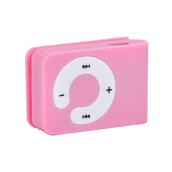Gambar Mini Clip MP3 Music Media Player USB Support Micro SD 1 8GB TF CardPK   intl