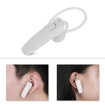 Gambar Mini Single Ear Bluetooth 4.1 Wireless Sports Hands free HeadphoneWhite   intl