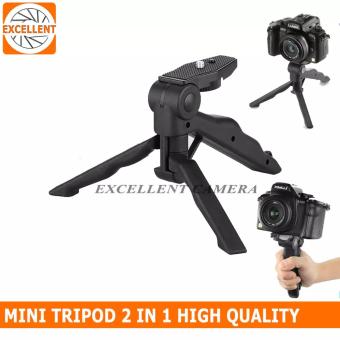 Gambar Mini Tripod 2 In 1 Untuk Camera DSLR   Prosumer   Pocket