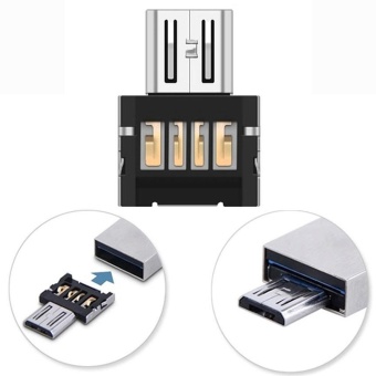 Gambar Mini USB 2.0 Micro USB OTG Converter Adapter Cellphone TO US   intl