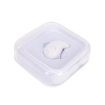 Gambar Mini Wireless Bluetooth In Ear Stereo Headset Headphone EarphoneEarpiece White   intl