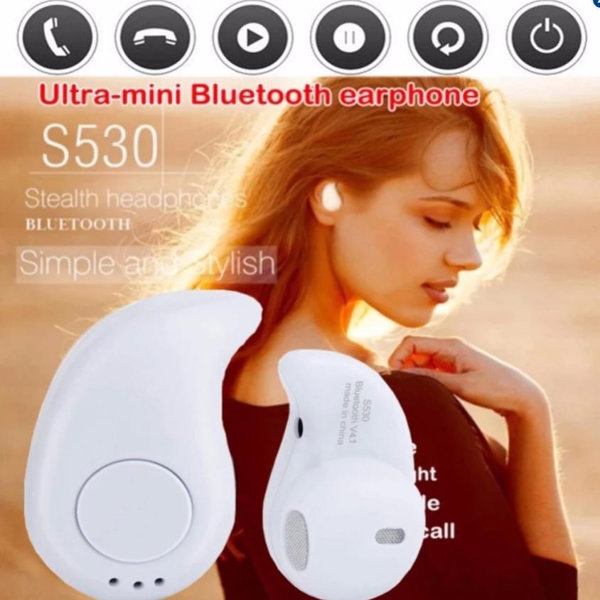 Mini Wireless In-Ear Earpiece Bluetooth Earphone S530 Hands Free Headphone Blutooth Stereo Auriculares Earbud Headset Ponsel-Intl