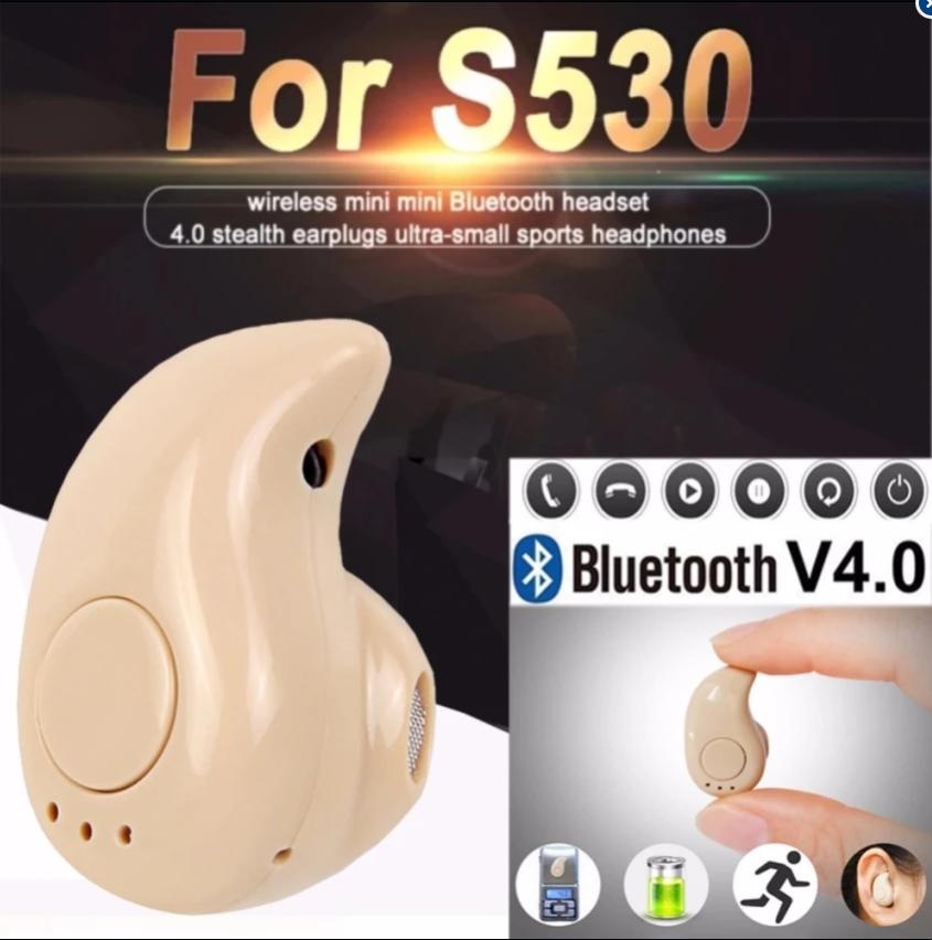 Mini Wireless In-Ear Earpiece Bluetooth Earphone S530 Hands Free Headphone Blutooth Stereo Auriculares Earbud Headset Ponsel-Intl