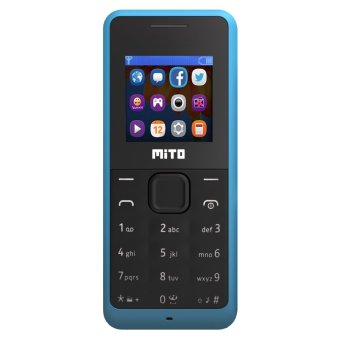 Mito 168 - Dual SIM - Biru  