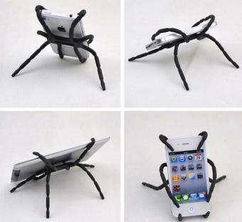 Gambar Mobil malas multi tujuan kecil gurita telepon dudukan telepon pemegang