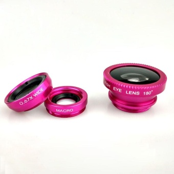 Gambar Mobile Phone Lenses Universal clip fish eye ultra wide angle macrouniversal mobile phone lens   intl