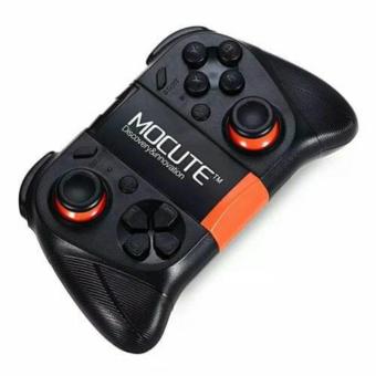 Mocute-050 Gaming Gamepad Joystick untuk Handphone Android dan iOS Warna Orange-Hitam