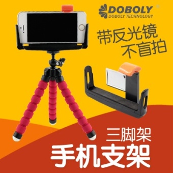 Gambar More than three mobile phone mini tripod tripod Prolab OctopusOctopus camera self tourism support     intl