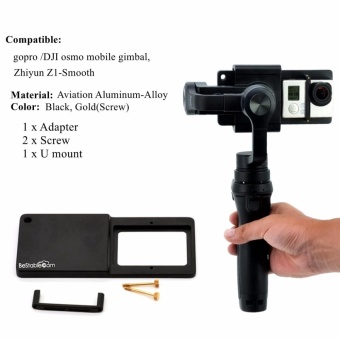 Gambar Mount Plate Adapter Switch For GoPro 4 3+ For Osmo Zhiyun Mobile Gimbal Handhel   intl