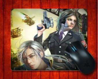 Gambar MousePad Woman Officers Fantasy for Mouse mat 240*200*3mm GamingMice Pad   intl