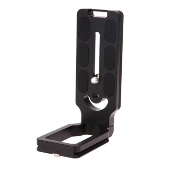 Gambar MPU100 Universal Bracket Quick Release L Plate for Camera BallHeads (Black)   intl