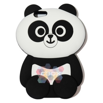 Gambar MR Soft Case 3D Panda For Oppo F1s Selfie Expert A59 Silicone 3D  Softcase Kartun   Jelly Case   Case Hp Unik   Casing Oppo   BabyPanda