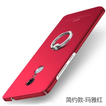 Gambar MSVII Hard PC Matte Feeling Case For Xiaomi Redmi Note 4 Pro PrimeCover + Ring Holder   intl