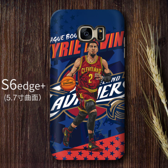 Gambar NBA S6 EDGE S6 s8 matte layar melengkung lurus cangkang keras handphone shell