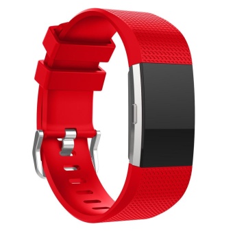 Gambar New Fashion Sports Silicone Bracelet Strap Band + HD Film ForFitbit Charge 2   intl