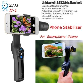 New JJ-1 2-Axis ABS Handheld Gimbal Brushless Stabilizer forSmartphone Iphone 6 - intl